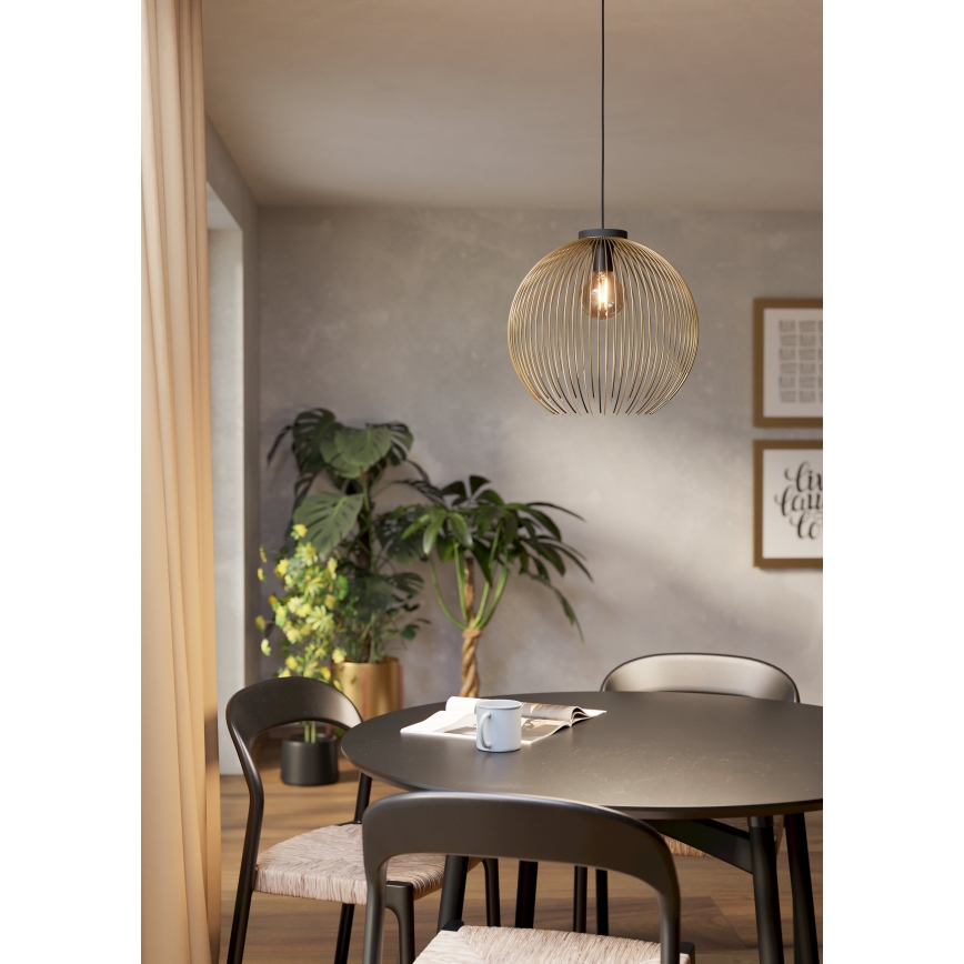 Eglo - Lühter 1xE27/40W/230V kuldne
