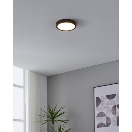 Eglo - LED Laevalgusti koos anduriga LED/17W/230V 3000K must