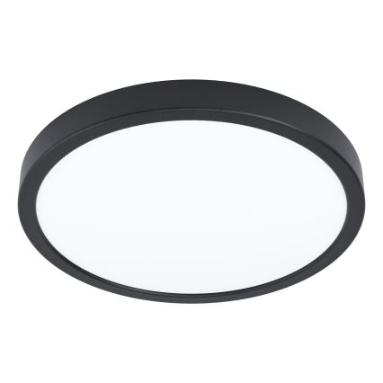 Eglo - LED laelamp liikumisanduriga LED/20,5W/230V 3000K must, läbimõõt 28,5 cm