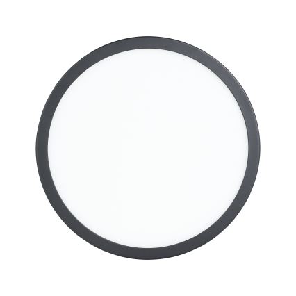 Eglo - LED laelamp liikumisanduriga LED/20,5W/230V 3000K must, läbimõõt 28,5 cm