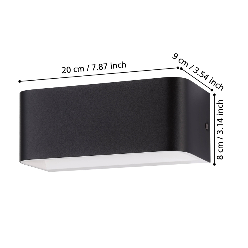 Eglo - LED Seinavalgusti LED/10W/230V 3000K must
