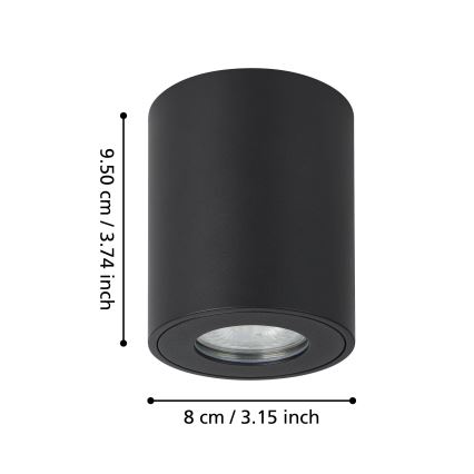 Eglo - Väli kohtvalgusti 1xGU10/5W/230V d. 8 cm IP44