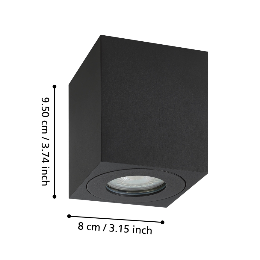 Eglo - Väli kohtvalgusti 1xGU10/5W/230V 8x8cm IP44