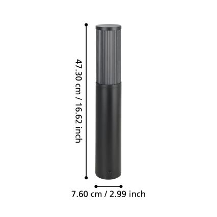 Eglo - Välivalgusti 1xE27/15W/230V 46,5 cm IP54