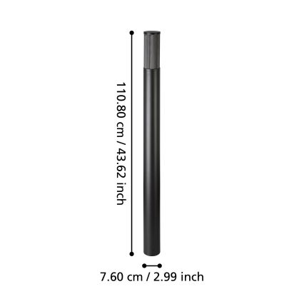 Eglo - Välivalgusti 1xE27/15W/230V 110 cm IP54