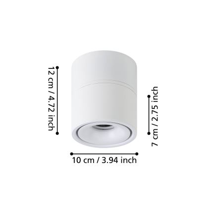 Eglo - LED Kohtvalgusti LED/8W/230V 3000K valge