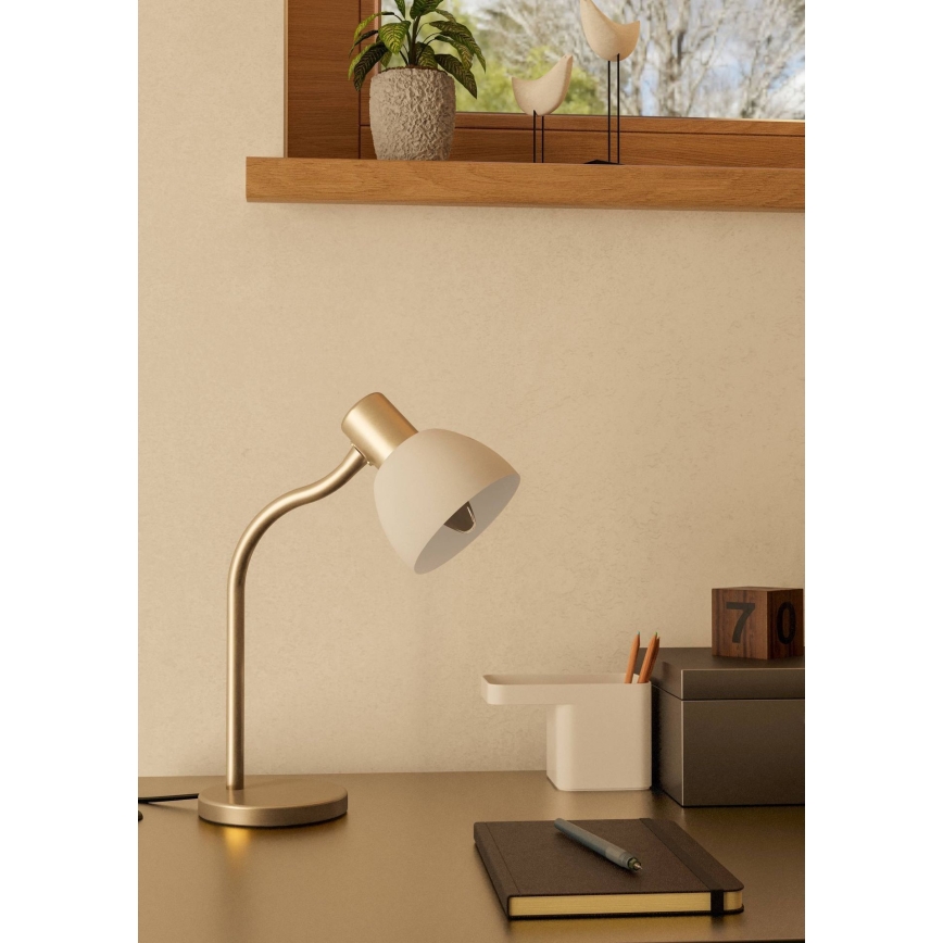 Eglo - Laualamp 1xE14/25W/230V matt kroom