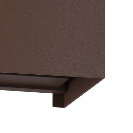 Eglo - LED Väli seinavalgusti 2xLED/2,8W/230V IP54 pruun