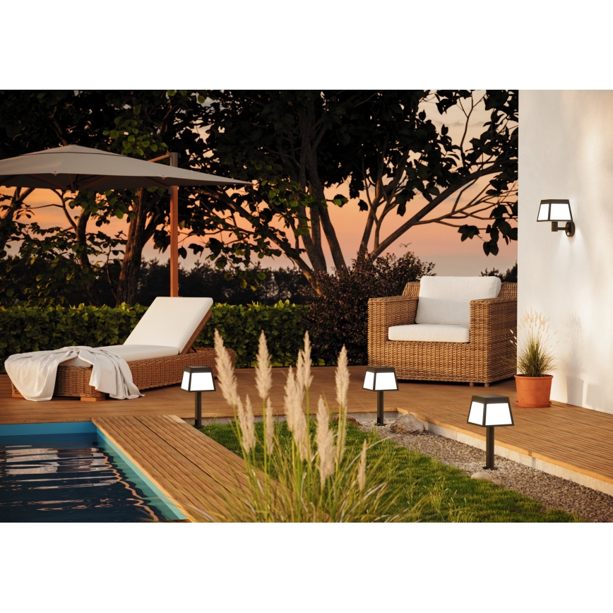 Eglo - LED Päikeselamp sensori abil LED/7,5W/3,7V 56cm 2200 mAh IP44