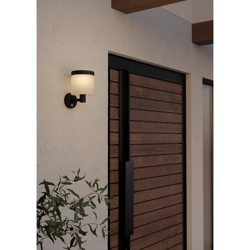 Eglo - LED päikesepaneeliga seinavalgusti anduriga LED/7,5W/3,7V 2200 mAh IP44