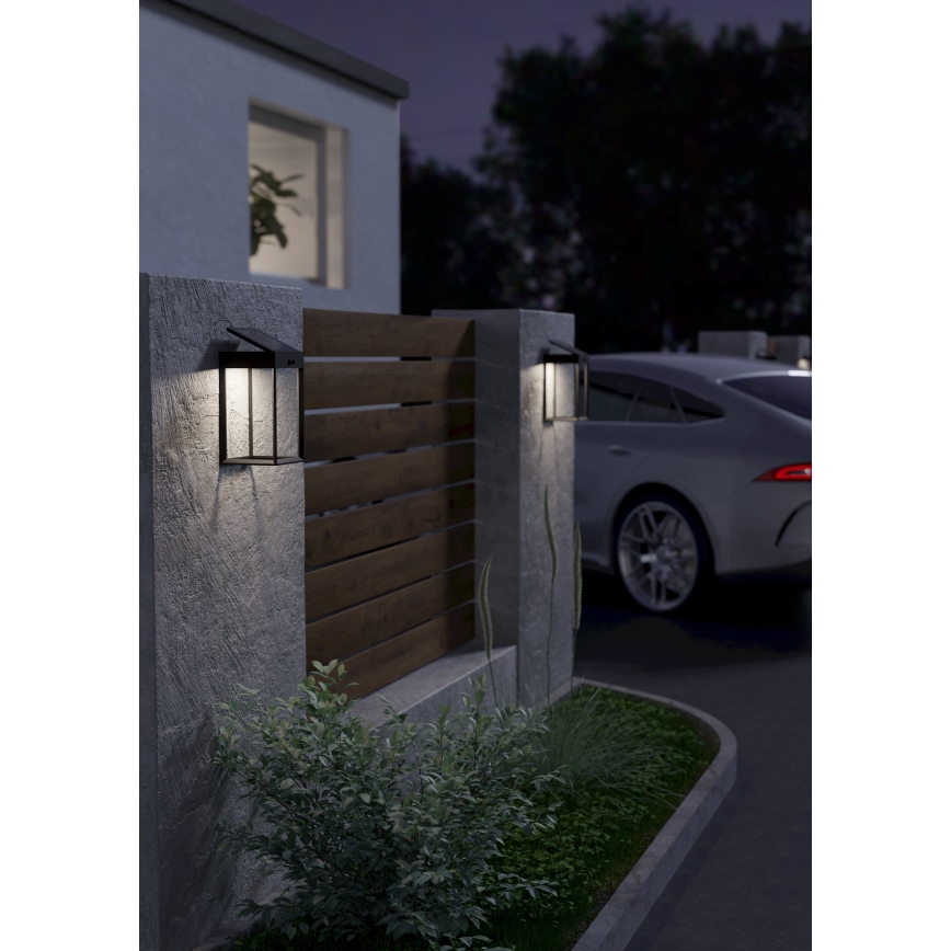 Eglo - LED Päikesepaneeliga seinavalgusti koos anduriga LED/6,5W/3,7V IP44