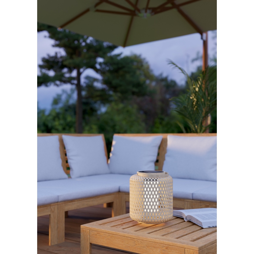 Eglo - LED Päikesepaneeliga laualamp LED/3,3W/3,7V 1800 mAh IP44