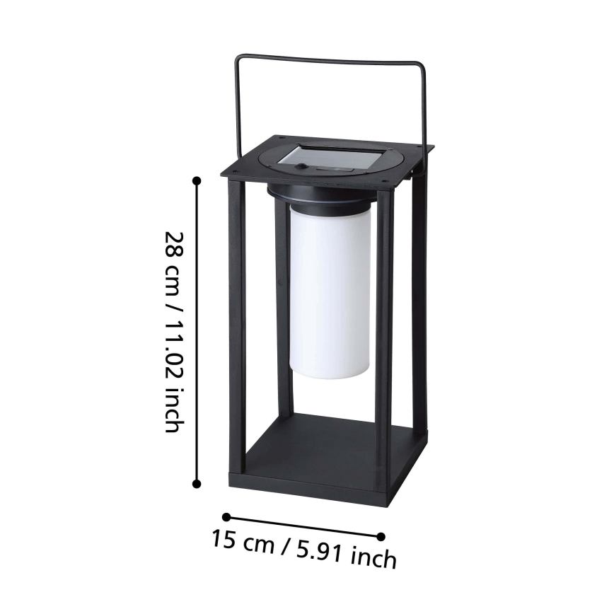 Eglo - LED Päikesepaneeliga laualamp LED/3,3W/3,7V IP44