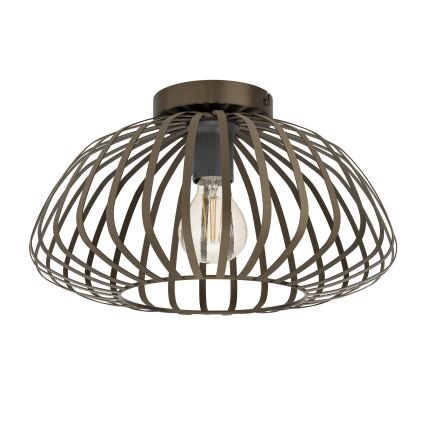 Eglo - Laelamp 1xE27/40W/230V, läbimõõt 38,5 cm, pronksitoonis