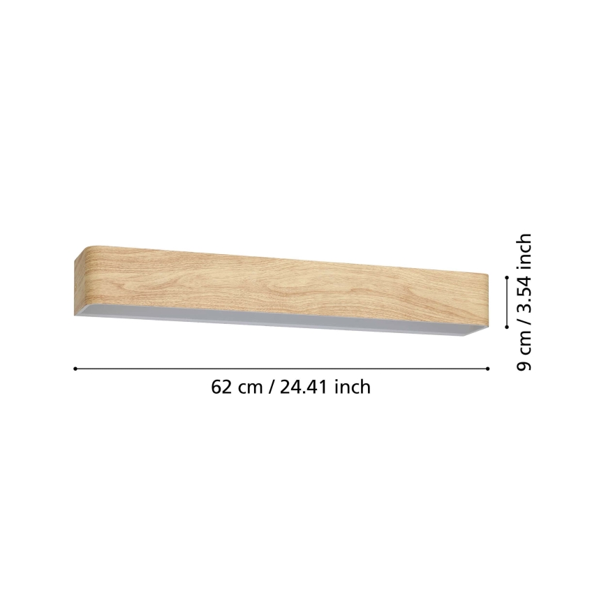Eglo - LED Seinavalgusti vannituppa LED/26,5W/230V 3000K IP44 beež
