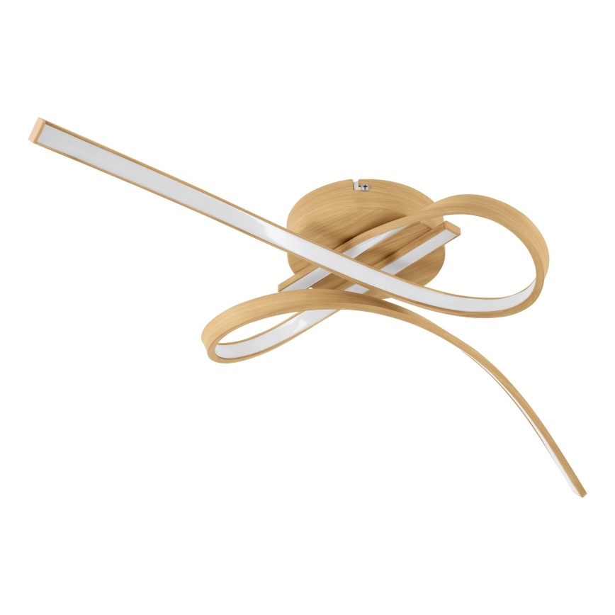 Eglo - LED laelamp LED/20,5W/230V pruun