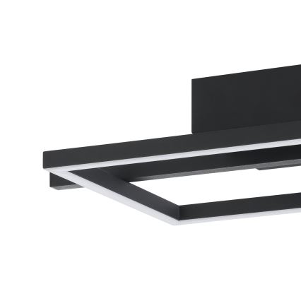 Eglo - LED RGB Hämardatav laevalgusti LED/17W/230V 2700-6500K must + kaugjuhtimispult