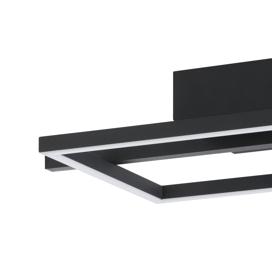Eglo - LED RGB Hämardatav laevalgusti LED/17W/230V 2700-6500K must + kaugjuhtimispult