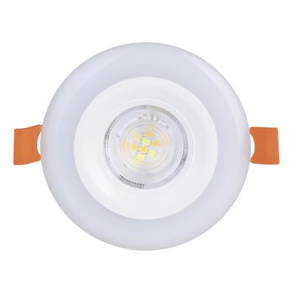 Eglo - KOMPLEKT 3xLED RGBW Hämardatav süvistatav valgusti vannituppa 3xLED/3,8W/230V 2700-6500K IP44 + kaugjuhtimispult