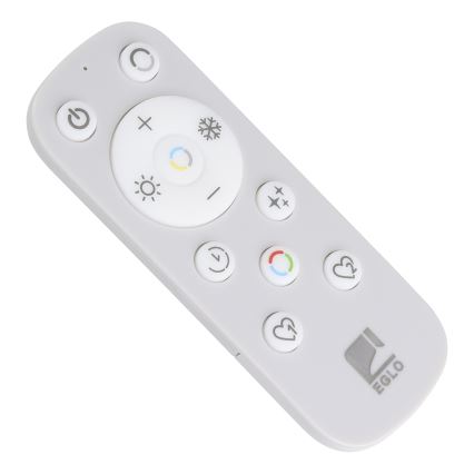 Eglo - komplekt 3× LED RGBW hämardatav vannitoa süvistatav laevalgusti LED/3,8 W/230 V 2700–6500 K IP44 + kaugjuhtimispult