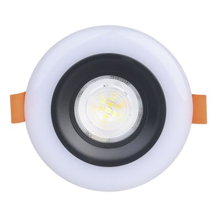 Eglo - KOMPLEKT 3x LED RGBW Hämardatav süvistatav valgusti vannituppa 3xLED/3,8W/230V 2700-6500K IP44 + kaugjuhtimispult