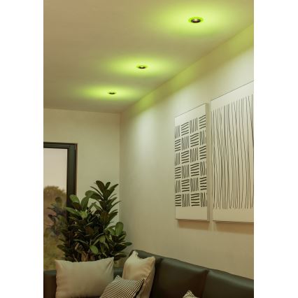 Eglo - KOMPLEKT 3x LED RGBW Hämardatav süvistatav valgusti vannituppa 3xLED/3,8W/230V 2700-6500K IP44 + kaugjuhtimispult