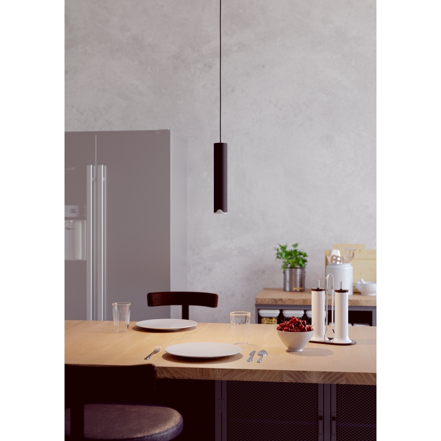 Eglo - LED RGBW Hämardatav lühter LED/3,7W/230V 2700-6500K must