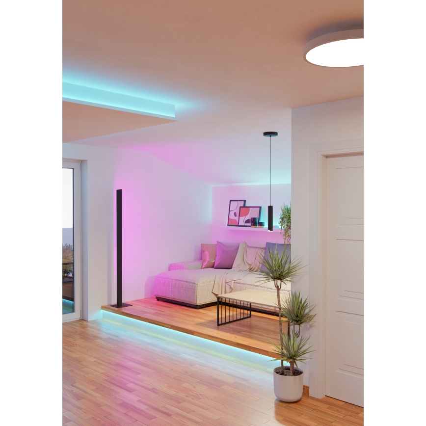 Eglo - LED RGBW Hämardatav lühter LED/3,7W/230V 2700-6500K must