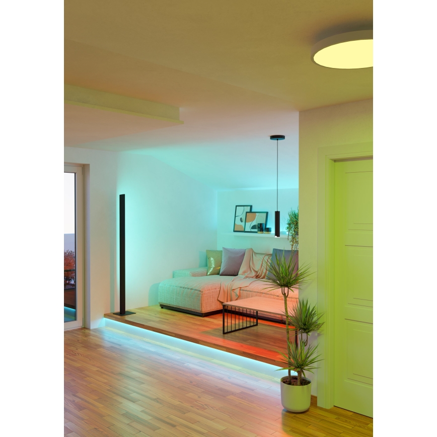 Eglo - LED RGBW Hämardatav lühter LED/3,7W/230V 2700-6500K must