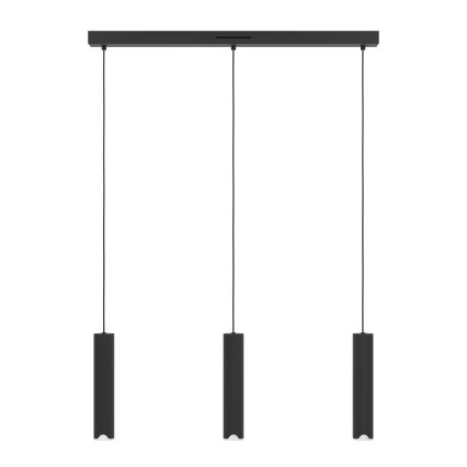 Eglo - LED RGBW Hämardatav lühter 3xLED/3,7W/230V 2700-6500K must