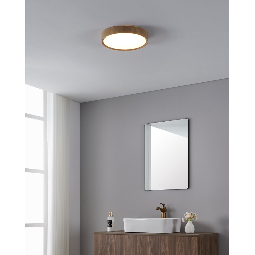 Eglo - LED Laevalgusti vannituppa LED/14,6W/230V IP44 beež
