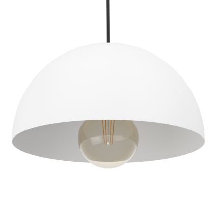 Eglo - Lühter 1xE27/40W/230V d. 30 cm valge