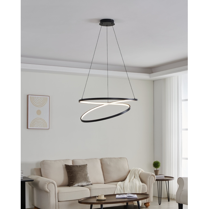 Eglo - LED Lühter LED/42W/230V 3000K must