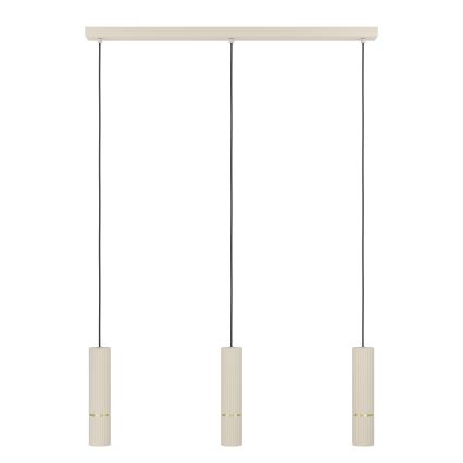 Eglo - LED Lühter 3xGU10/5W/230V 3000K beež
