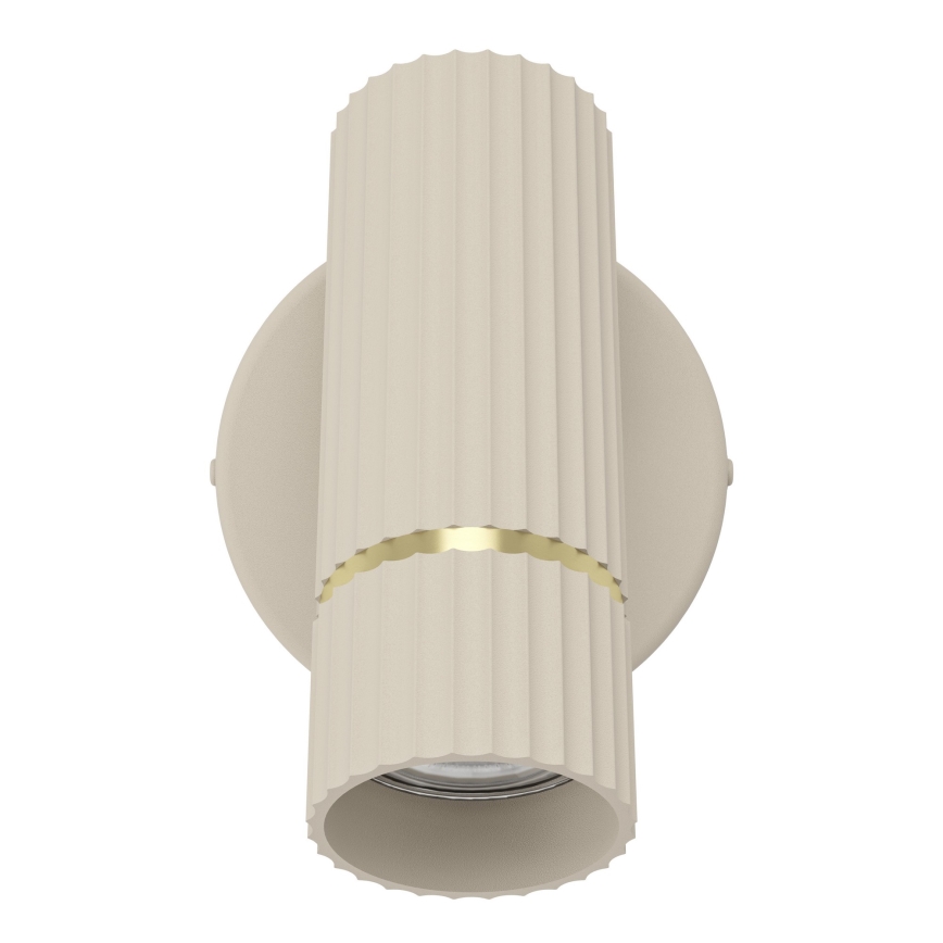 Eglo - LED Seinavalgusti 1xGU10/5W/230V 3000K beež