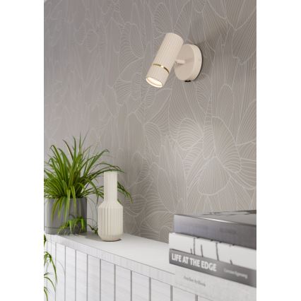 Eglo - LED Seinavalgusti 1xGU10/5W/230V 3000K beež