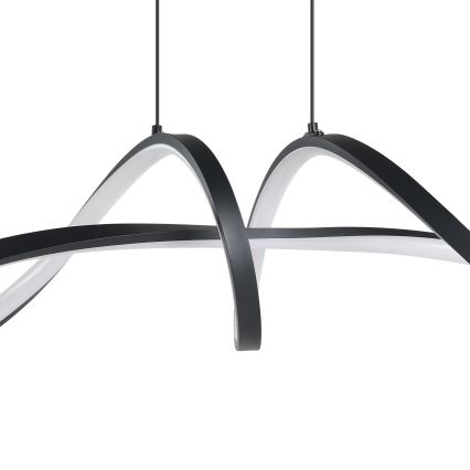 Eglo - LED RGBW Hämardatav lühter LED/22W/230V 2700-6500K must