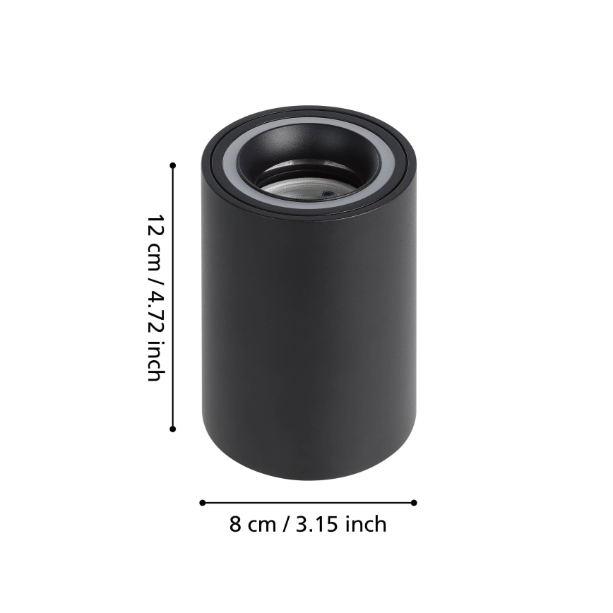 Eglo - LED RGBW Hämardatav kohtvalgusti LED/4,9W/230V 2700-6500K must