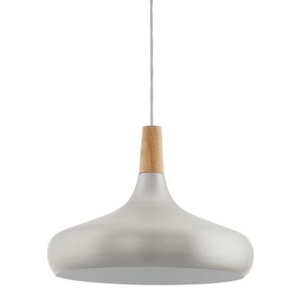 Eglo - Lühter 1xE27/40W/230V d. 40 cm hõbedane - FSC sertifitseeritud