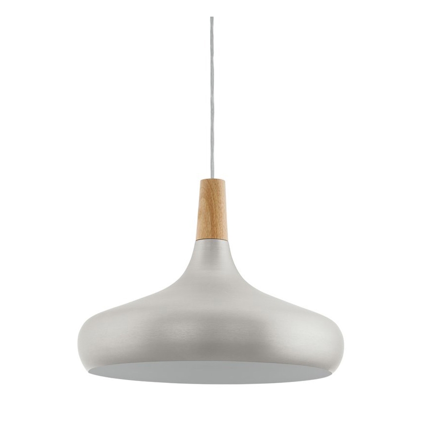 Eglo - Lühter 1xE27/40W/230V d. 40 cm hõbedane - FSC sertifitseeritud