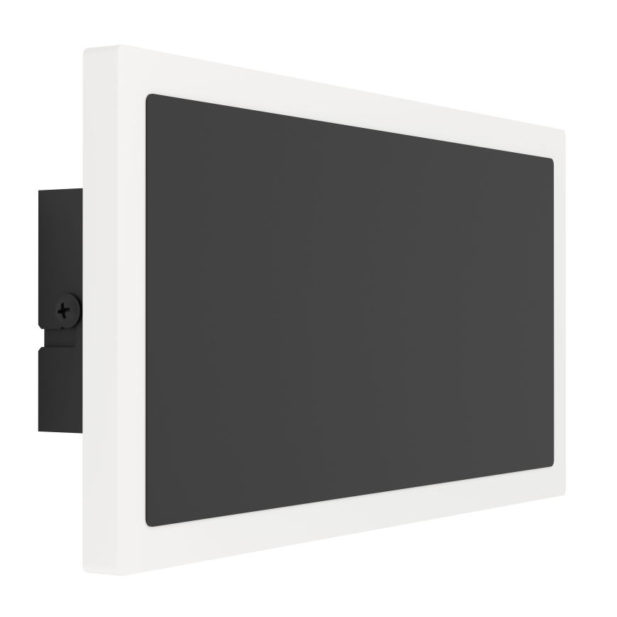 Eglo - LED Seinavalgusti LED/12W/230V 3000K 12x23 cm must