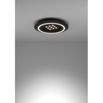 Eglo - LED Hämardatav laevalgusti LED/21,4W/230V 2700-6500K must + kaugjuhtimispult