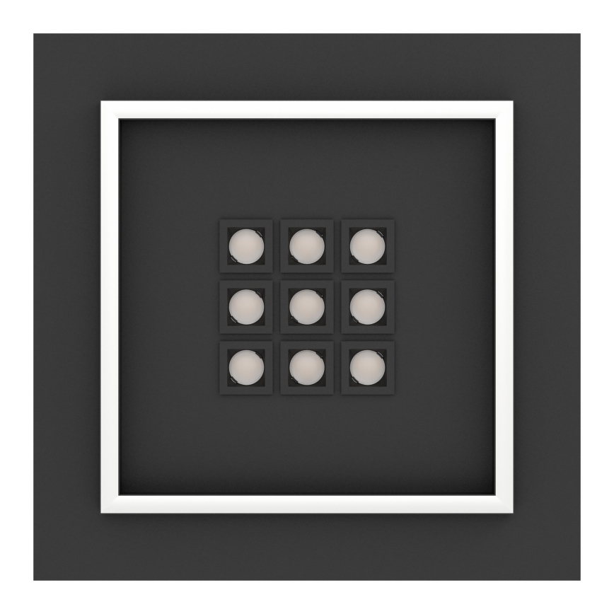 Eglo - LED Hämardatav laevalgusti LED/21,4W/230V 2700-6500K must + kaugjuhtimispult