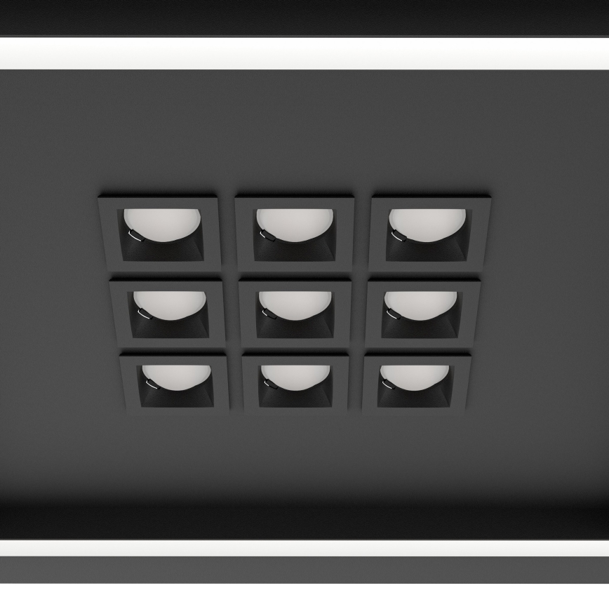 Eglo - LED Hämardatav laevalgusti LED/21,4W/230V 2700-6500K must + kaugjuhtimispult