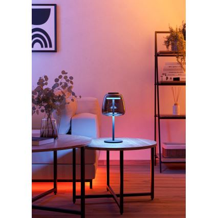 Eglo - LED RGBW hämardatav laualamp LED/7,7W/230V 2700-6500K suitsuhall
