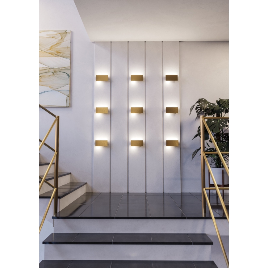 Eglo - LED Seinavalgusti LED/6W/230V 3000K kuldne