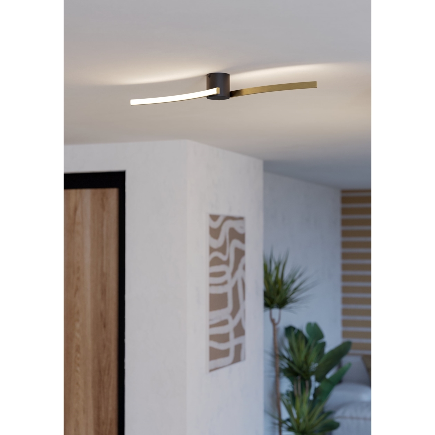 Eglo - LED Laevalgusti LED/12W/230V 4000K kuldne