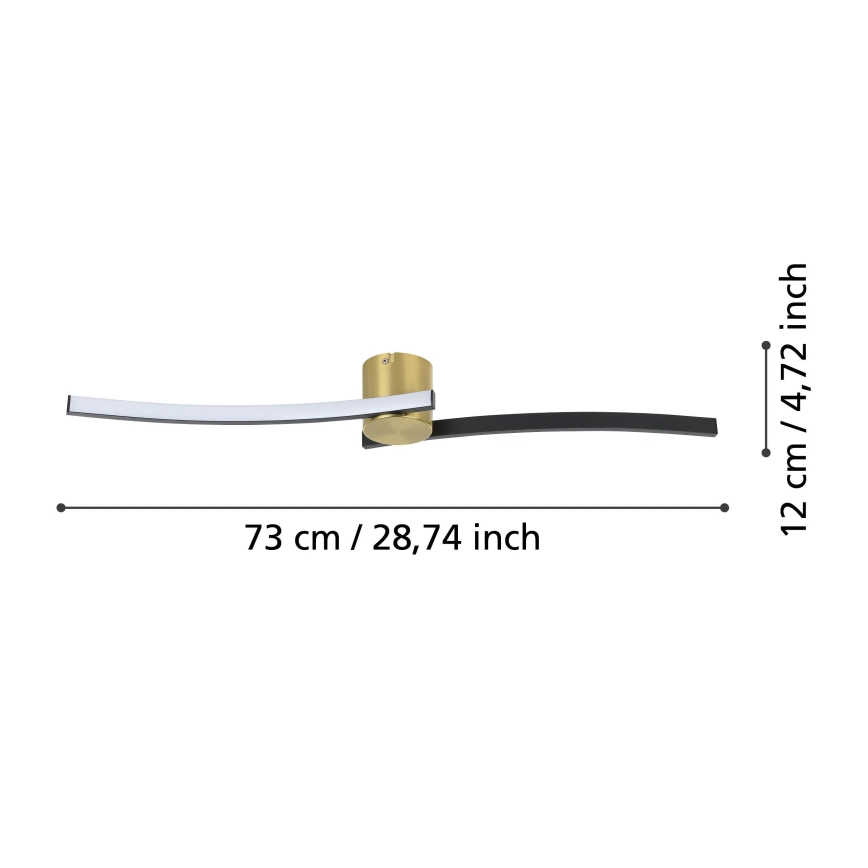 Eglo - LED Laevalgusti LED/12W/230V 4000K must