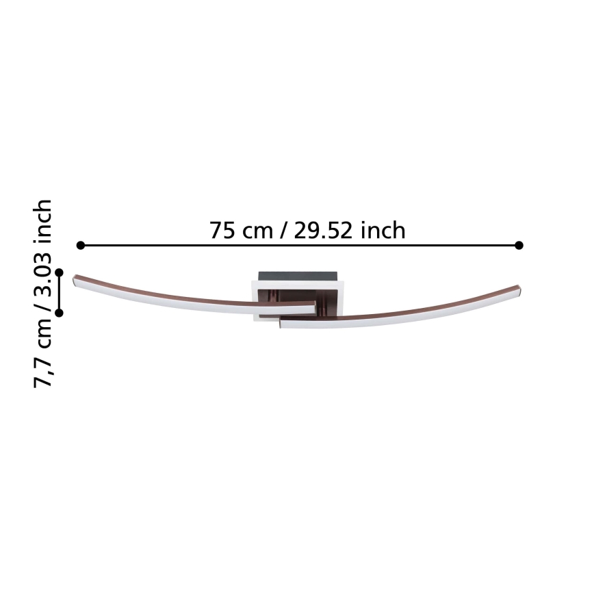 Eglo - LED Laevalgusti LED/12W/230V 4000K vask