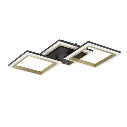 Eglo - LED Hämardatav laevalgusti LED/20W/230V 4000K must/kuldne